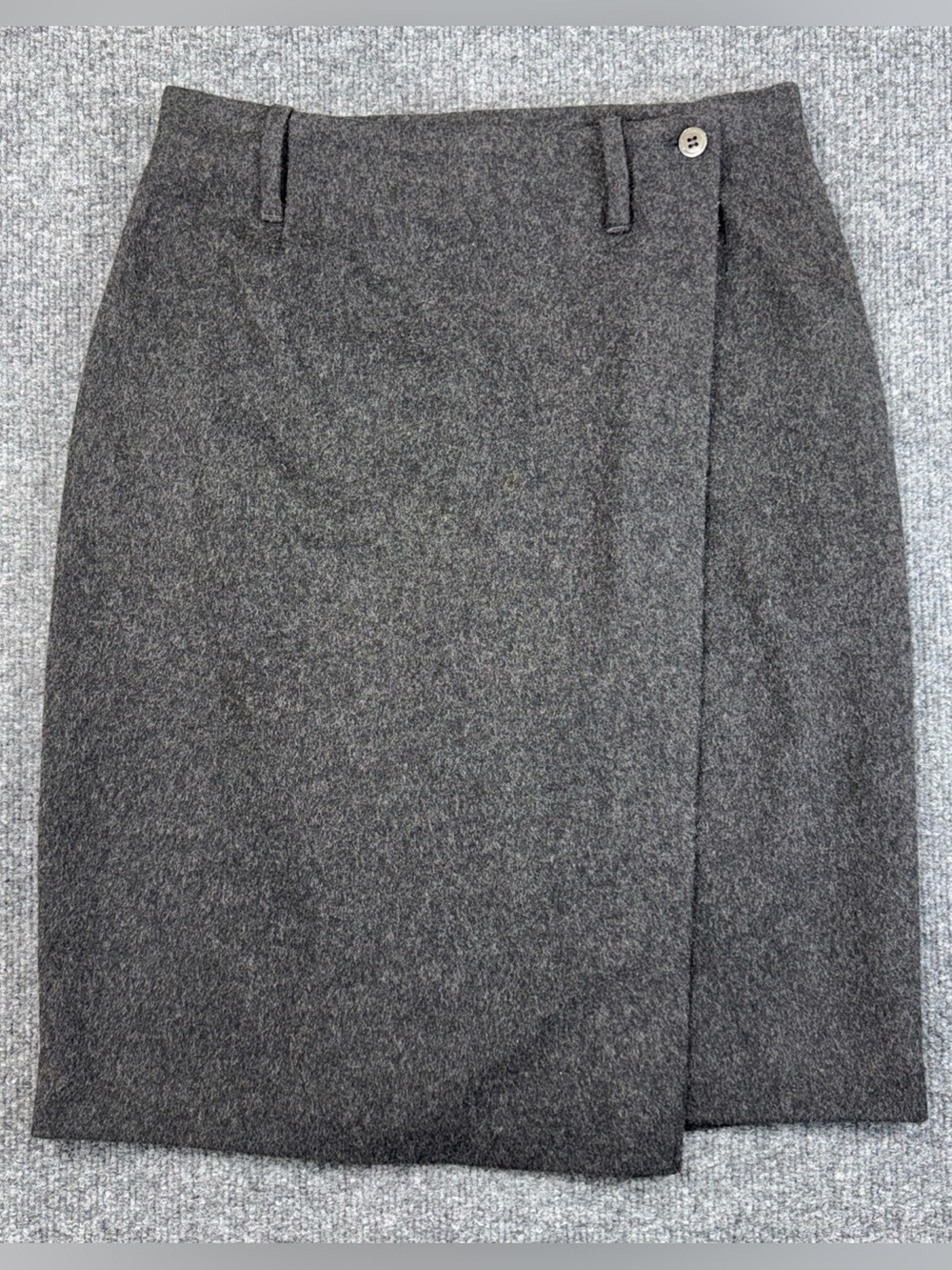 Vintage Breeches Wrap Pencil Lined Skirt Wool Cashmere Nylon Women’s 6